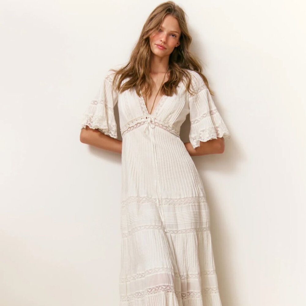 Marlowe Cotton Midi Dress